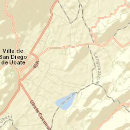 Villa de San Diego de Ubate Street Map