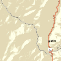 Pajarito Street Map
