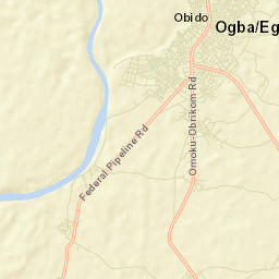 Omoku Street Map