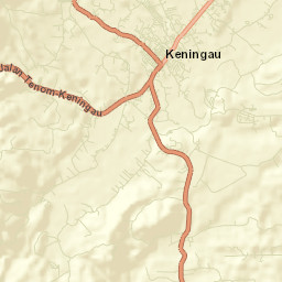 Keningau Street Map