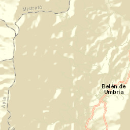 Belén de Umbría Street Map