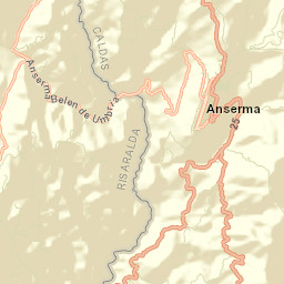 Anserma Street Map