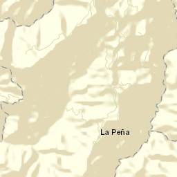 La Peña Street Map