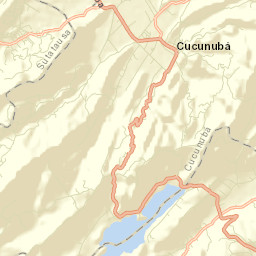 Cucunubá Street Map
