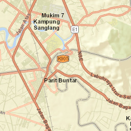 Nibong Tebal Street Map
