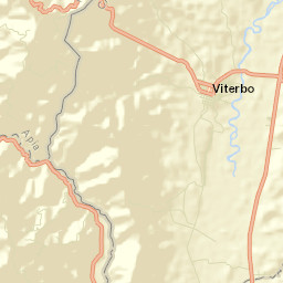 Viterbo Street Map