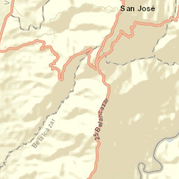 San José Street Map
