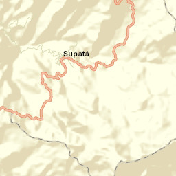 Supatá Street Map
