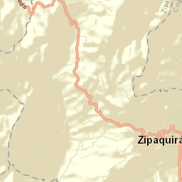 Zipaquirá Street Map