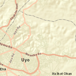 Uyo Street Map