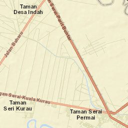 Bagan Serai Street Map