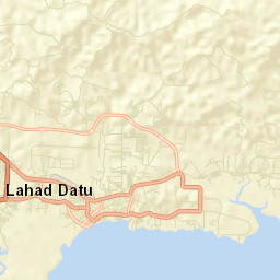 Lahad Datu Street Map