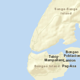 Sanga-Sanga Street Map