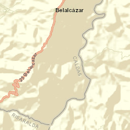 Belalcázar Street Map