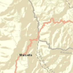 Chinchiná Street Map