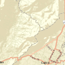 Cajicá Street Map
