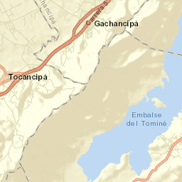 Gachancipá Street Map