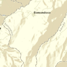 Somondoco Street Map