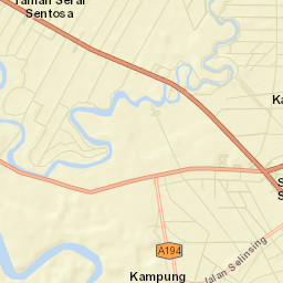 Simpang Empat Street Map