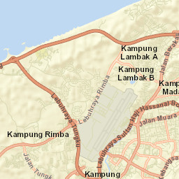 Berakas A Street Map