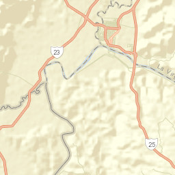 La Virginia Street Map