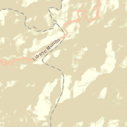 Líbano Street Map