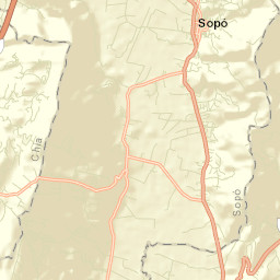 Sopó Street Map