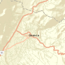Guasca Street Map