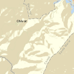 Chivor Street Map