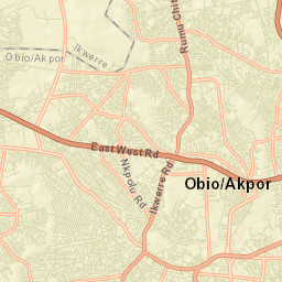 Rumuokoro Street Map
