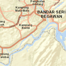 Bandar Seri Begawan Street Map