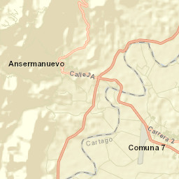 Ansermanuevo Street Map