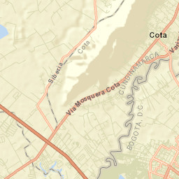 Cota Street Map