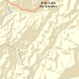 San Luis de Gaceno Street Map