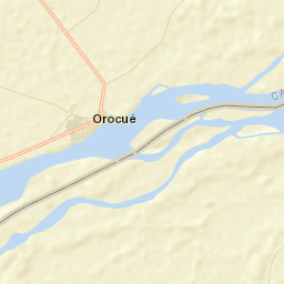 Orocué Street Map