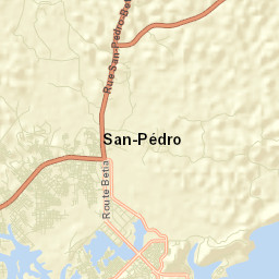 San-Pédro Street Map