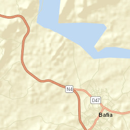 Bafia Street Map
