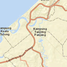 Tutong Street Map