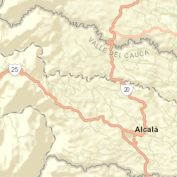Alcalá Street Map