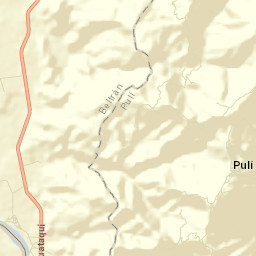 Pulí Street Map