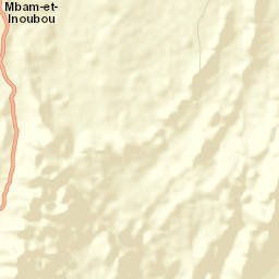 Mbam-Et-Inoubou Street Map