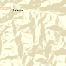 Salento Street Map