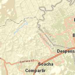 Soacha Street Map