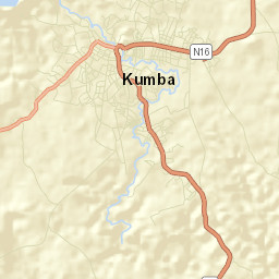 Kumba Street Map