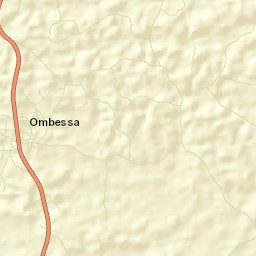Ombésa Street Map