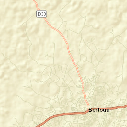 Bertoua Street Map