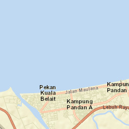 Kuala Belait Street Map