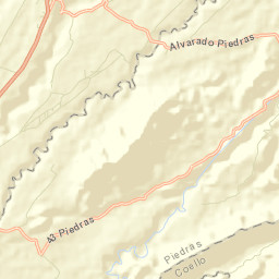 Piedras Street Map