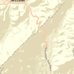Jerusalén Street Map