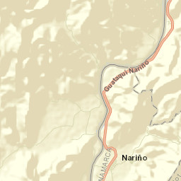 Nariño Street Map
